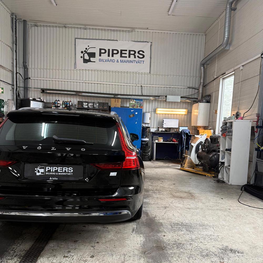 Tvätta bilar hos Pipers